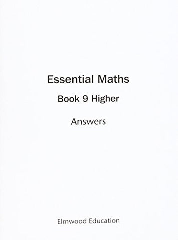 Essential Maths 9 Higher Answers