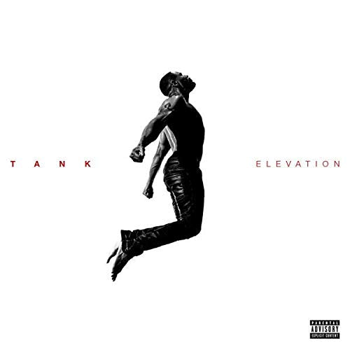 Album cover for Tank’s “Elevation” featuring a silhouetted man jumping.