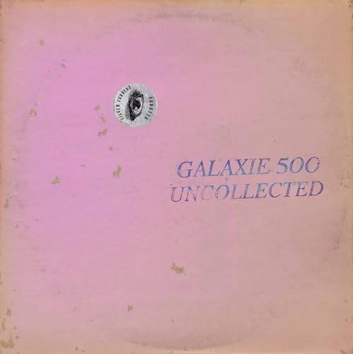 Pink vinyl record cover with “Galaxie 500” text and an eye graphic.