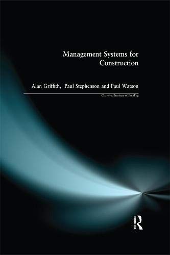 Management Systems for Construction (Chartered Institute of Building)