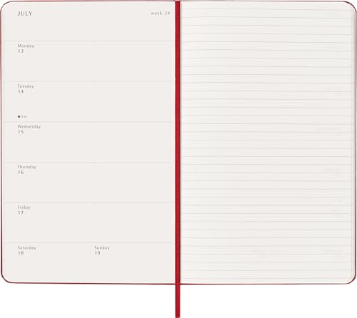 Moleskine 2026 12 Month Weekly Large Hardcover Diary