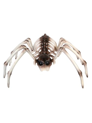 Smiffys 80395 Spider Skeleton Prop, Unisex Adult, Brown & White, One Size