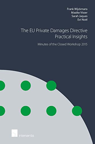 Book cover: "The EU Private Damages Directive - Practical Insights," 2016.