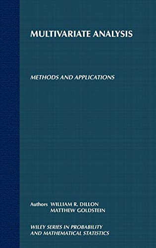Multivariate Analysis: Methods and Applications