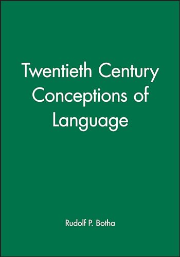 Twentieth-century Conceptions of Language: Mastering the Metaphysics Market