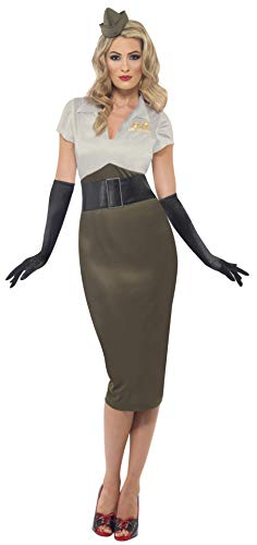 Smiffys WW2 Army Pin Up Spice Darling Costume