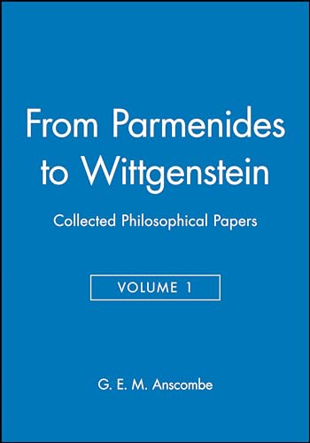 From Parmenides to Wittgenstein