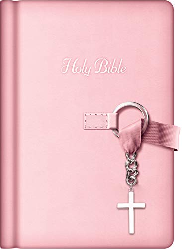 Simply Charming Bible-NKJV-Ribbon Closure: Pink Edition