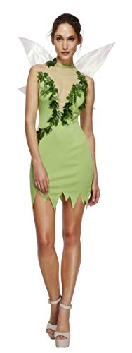 Fever Adult Women's Magical Fairy Costume, Dress and Wings, Once Upon a Time, Size S, 43480