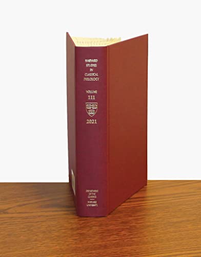 Harvard Studies in Classical Philology