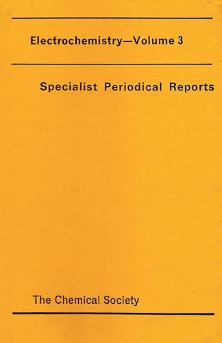 Electrochemistry : Volume 3 : Volume 3