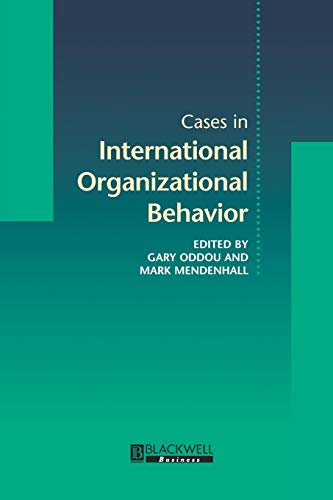 Cases in International Organisational Behaviour