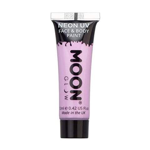 Moon Glow - 12ml Neon UV Face & Body Paint - Pastel Lilac