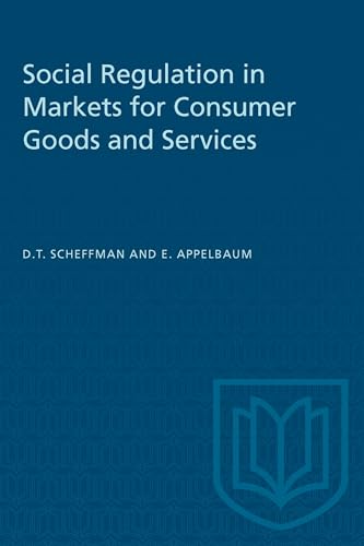 Dark blue book cover with white text: "Social Regulation in Markets...