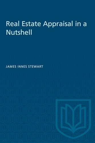 Blue book cover with white text: "Real Estate Appraisal in a Nutshell.