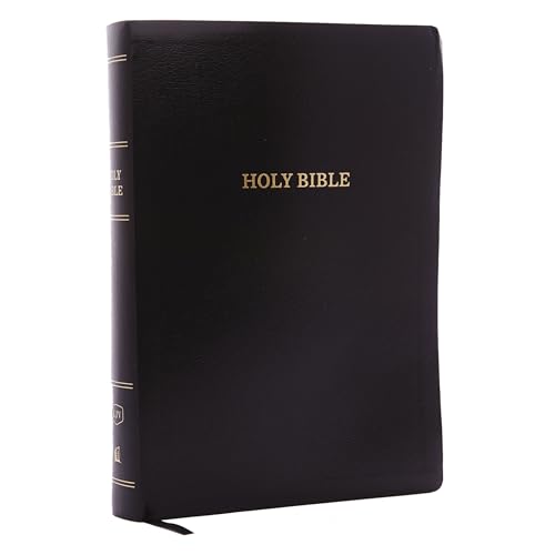KJV Holy Bible: Super Giant Print with 43,000 Cross References, Black Leather-look, Red Letter, Comfort Print: King James Version