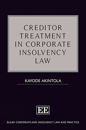 Creditor Treatment in Corporate Insolvency Law