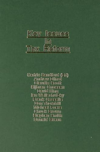 Key Issues in Tax Reform