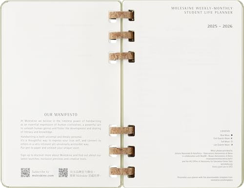 Moleskine 2026 12 Month Large Hardcover Planner