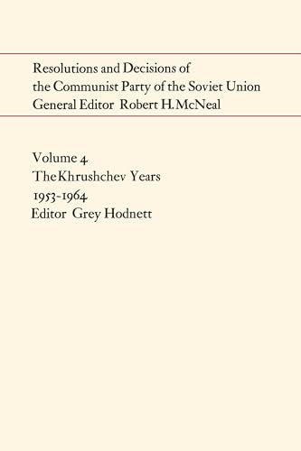 Book cover: "Resolutions and Decisions of the Communist Party of the Soviet Union.