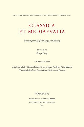 Classica et Mediaevalia 65