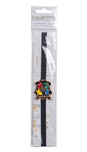 Hogwarts Crest Enamel Charm Bookmark (Harry Potter) (IE Gift / Stationery)