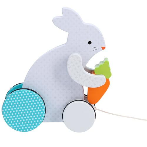 Busy Bunny Wooden Pull Toy