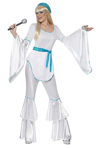 Smiffys Super Trooper Women's Costume,White, Large