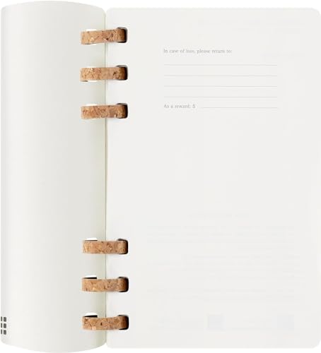 Moleskine 2025 12-Month Large Softcover Academic Spiral Planner: Black