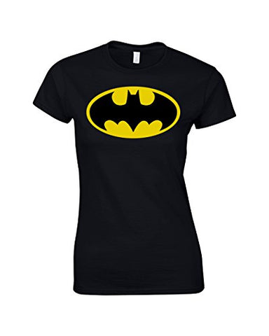 BATMAN - SHIELD SKINNY MerchandiseShirts / MerchandiseTShirt Black Polybag