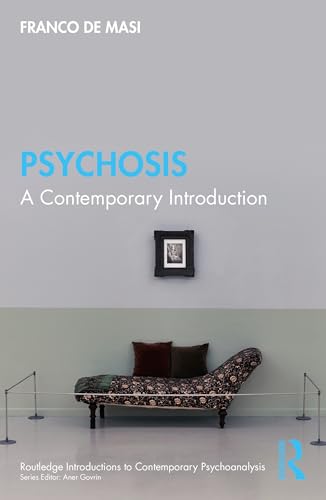 Book cover: "Psychosis," featuring a room interior with a daybed and artwork.