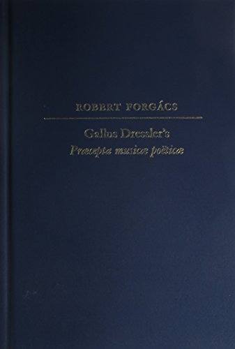 Gallus Dresslers Praecepta musicae poeticae