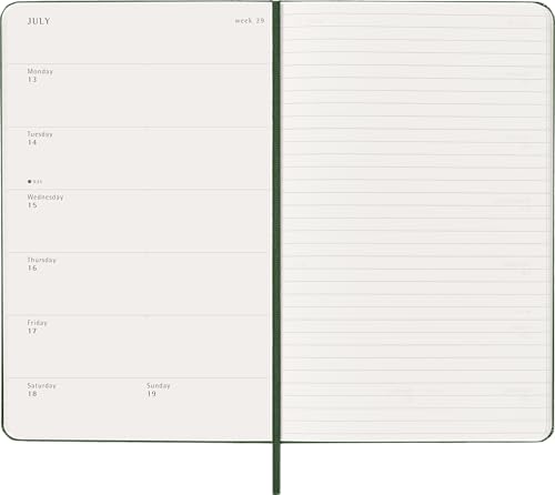 Moleskine 2026 12 Month Weekly Large Hardcover Diary