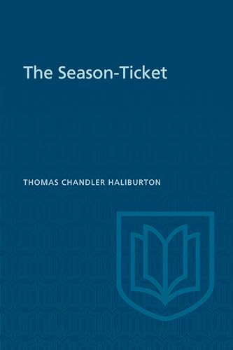 Book cover for "The Season-Ticket" by Thomas Chandler Haliburton, with book icon.