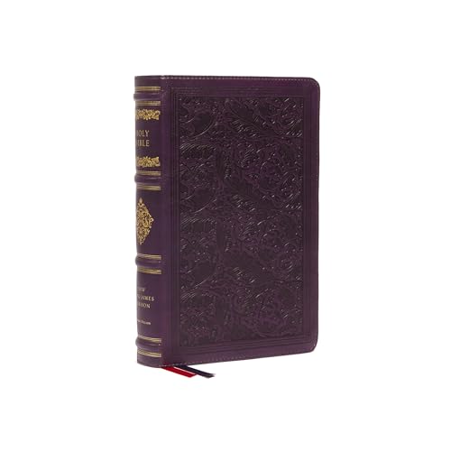 NKJV, Personal Size Reference Bible, Sovereign Collection, Leathersoft, Purple, Red Letter, Comfort Print : Holy Bible, New King James Version