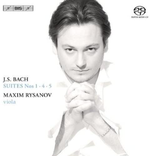 Maxim Rysanov - Bach: Suites For Solo Cello 1, 4, 5 transcribed for Viola [CD]