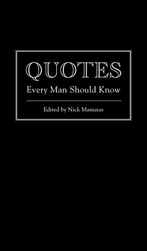 Quotes Every Man Should Know: (Pocket Companions): 12 (Stuff You Should Know)