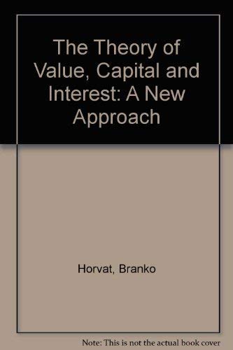 THE THEORY OF VALUE