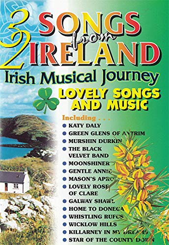 DVD cover for "32 Songs From Ireland" featuring Irish landscape and text.