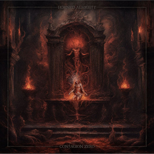 Horned Almighty - Contagion Zero (transparent Red / Black Marble Vinyl) [VINYL]