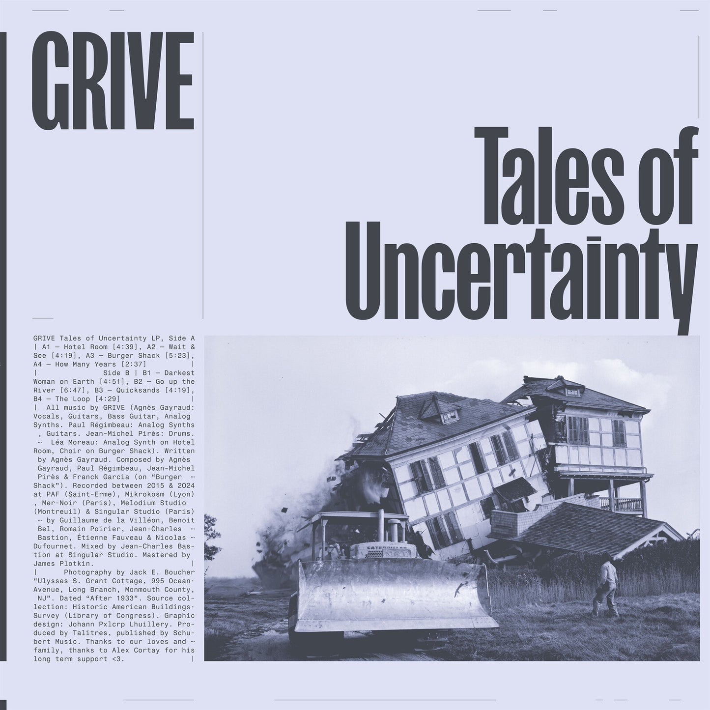 Grive - Tales Of Uncertainty [VINYL]