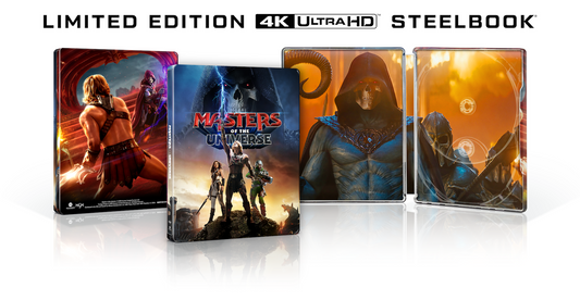 Masters of the Universe 4K UHD & BLU-RAY STEELBOOK [Blu-ray]