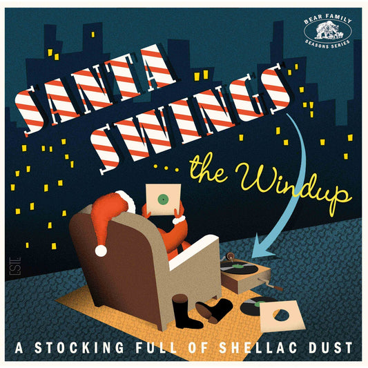 Various Artists - Santa Swings … The Windup - A Stocking Full Of Shellac Dust [VINYL]