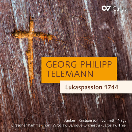 Soloists; Dresden Chamber Choi - Telemann: St Luke Passion 1744 [CD]
