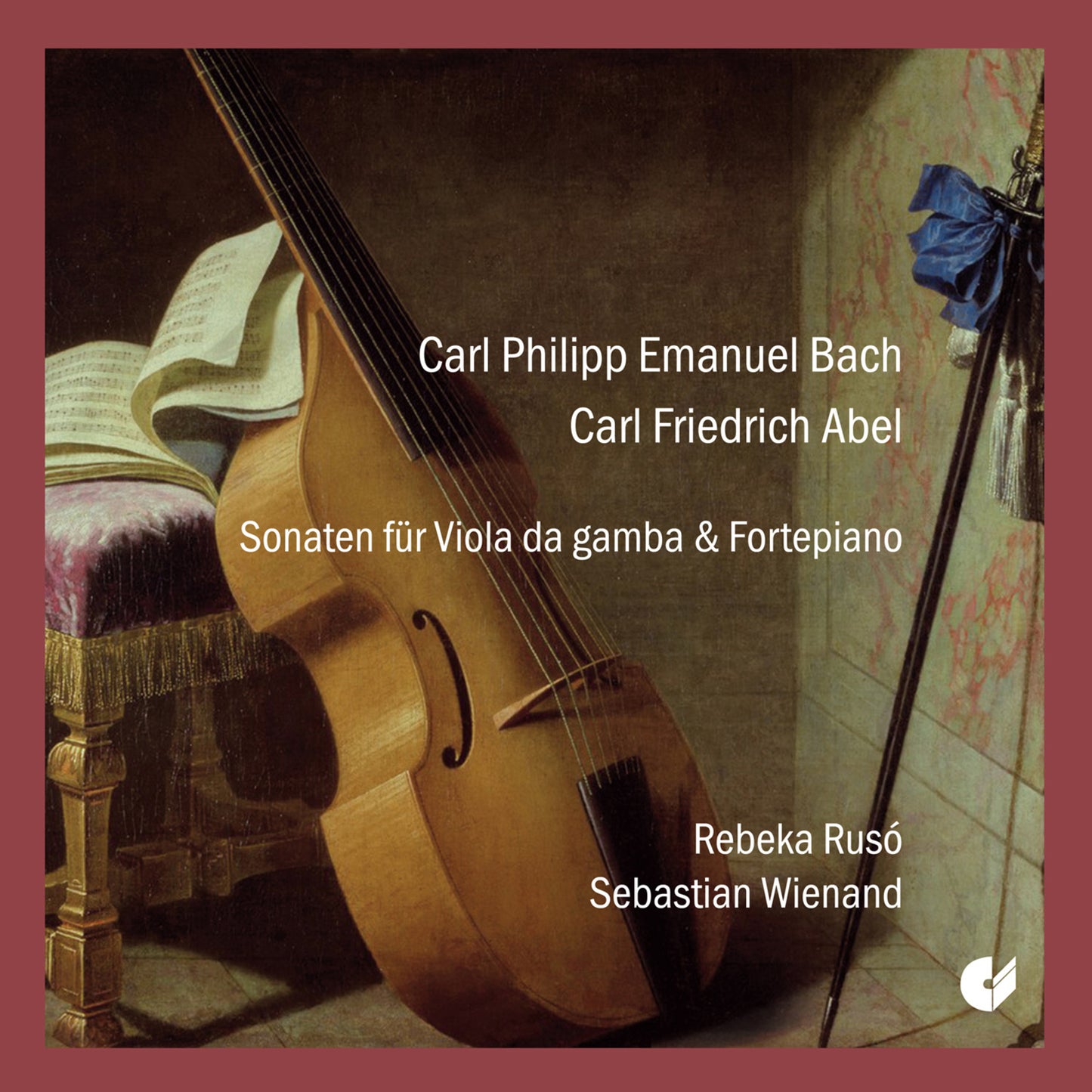 Rebeka Ruso; Sebastian Wienand - Sonatas For Viola Da Gamba & F [CD]