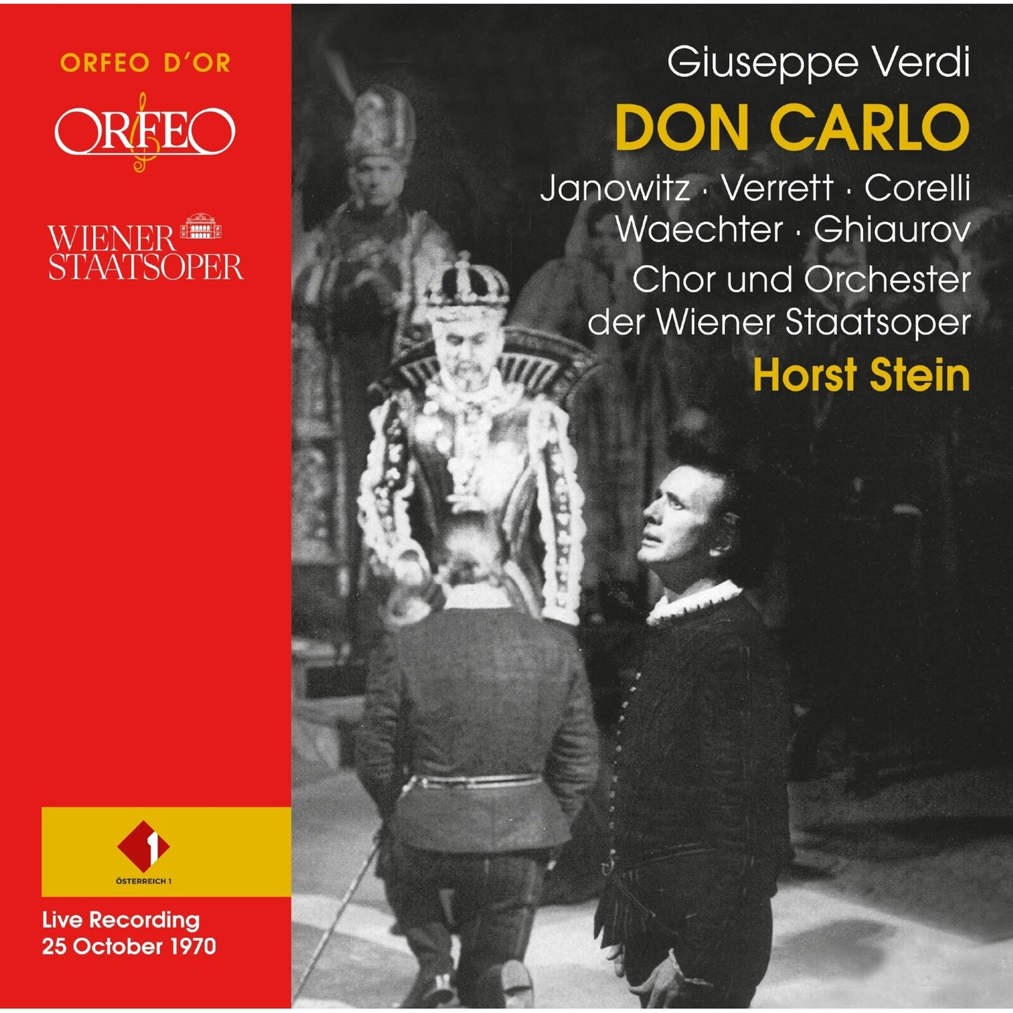 WIENER STAATSOPER/STEIN - VERDI - DON CARLO [CD]
