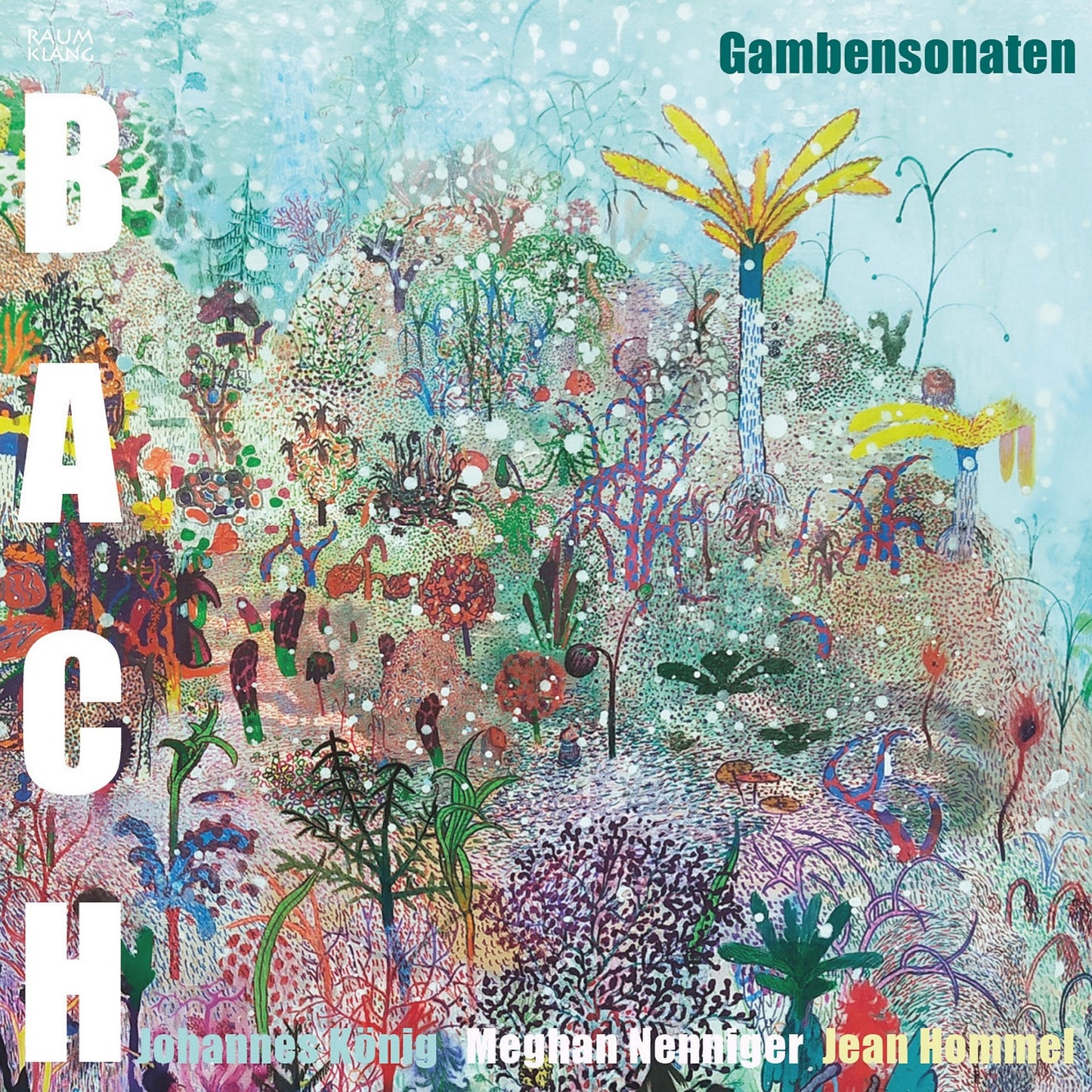 NENNIGER/KONIG/HOMMEL - BACH - GAMBENSONATEN [CD]