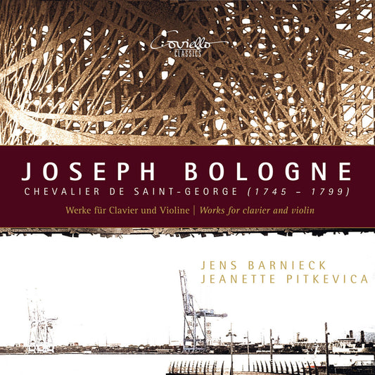Jens Barnieck - Joseph Bologne Violin Sonatas [CD]