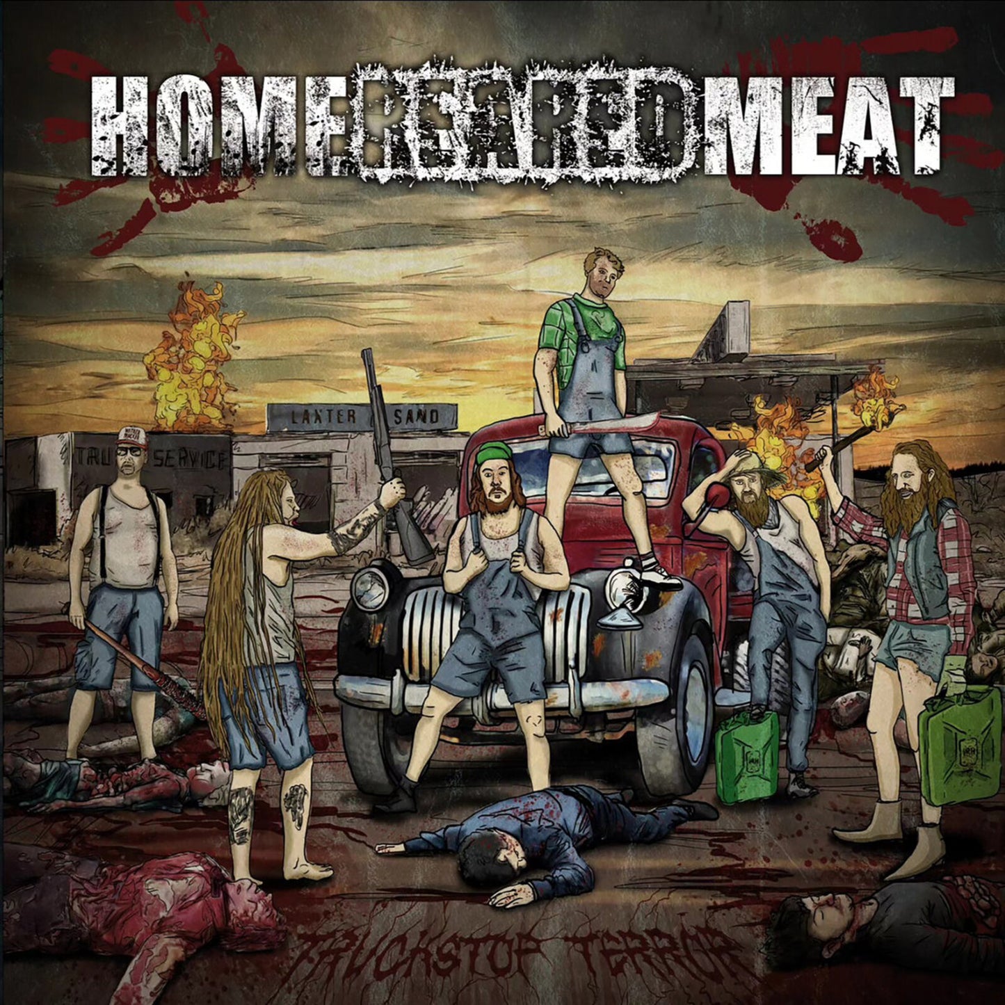 Home Reared Meat - Truckstop Terror [CD]