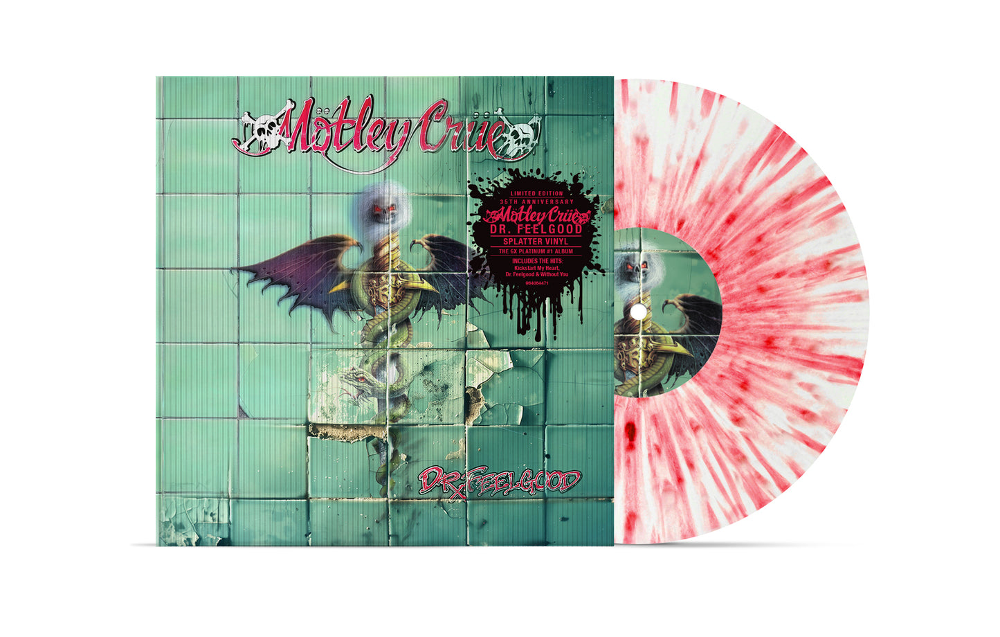 Mötley Crüe - Dr. Feelgood (2024 Splatter LP) [VINYL]
